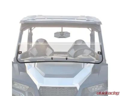 Kemimoto Half Windshield Polaris General / Clear Polycarbonate Windshield 2016-2023 - B0110-06501CL