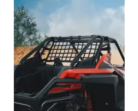 Kemimoto Rear Race Net / Cargo Net Soft Rear Window Net Mesh Protection Polaris RZR PRO XP