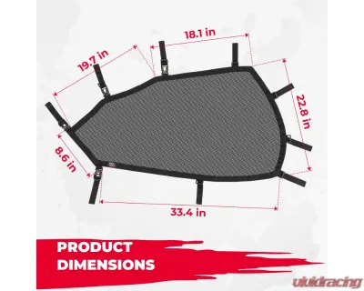 Kemimoto Window Nets Cfmoto Zce 950 Sport / HO Sport / HO EX - B0110-08801BK