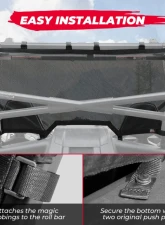 Kemimoto Rear Window Nets Cfmoto Zce 950 Sport / HO Sport / HO EX                                     - B0110-08901BK - Image 5