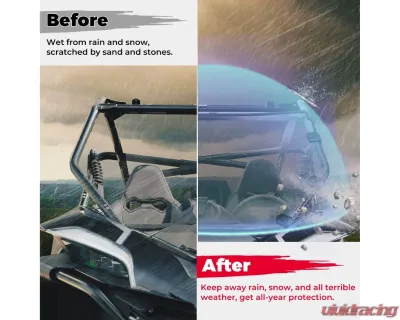 Kemimoto Scratch Resistant Full Windshield CFMOTO Zce 950 - B0110-09101CL