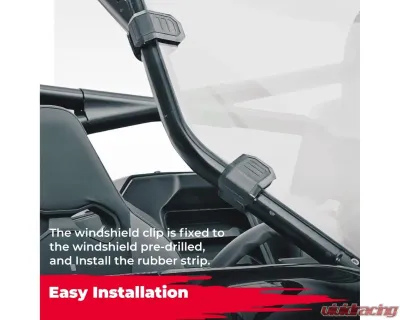 Kemimoto Scratch Resistant Full Windshield CFMOTO Zce 950 - B0110-09101CL