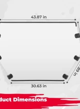 Kemimoto Scratch Resistant Full Windshield CFMOTO Zce 950                                     - B0110-09101CL - Image 7