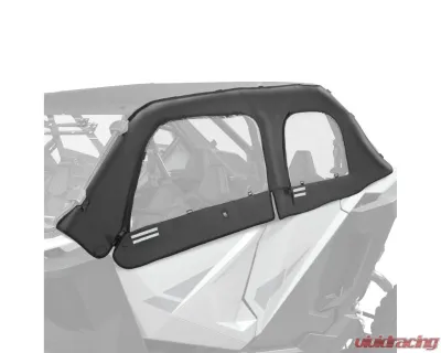 Kemimoto Upgraded Soft Upper Doors Set / Door Cab Enclosure Side Windows Polaris RZR PRO XP 4 2020-2022 - B0110-09601BK
