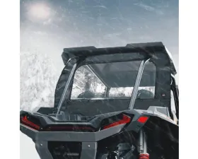 Kemimoto Clear Full Rear Windshield w/ Polaris RZR XP