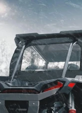 Kemimoto Clear Full Rear Windshield w/ Polaris RZR XP                                     - B0110-10001BK - Image 8