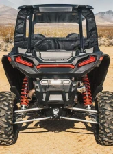 Kemimoto Clear Full Rear Windshield w/ Polaris RZR XP                                     - B0110-10001BK - Image 8