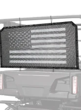 Kemimoto Soft Rear Window Net w/ Old Glory Flag Print Accessories Pioneer 1000 | 700 | 500                                     - B0110-10201BK - Image 5