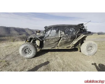 Kemimoto Soft Cab Enclosure Upper Doors Can-Am Maverick X3 MAX - B0110-10301BK