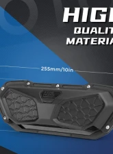 Kemimoto UTV Windshield Vent Kit Polycarbonate Windshield                                     - B0110-10401BK - Image 6