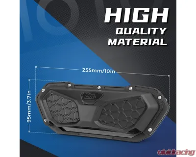 Kemimoto UTV Windshield Vent Kit Polycarbonate Windshield - B0110-10401BK