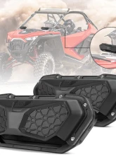 Kemimoto UTV Windshield Vent Kit Polycarbonate Windshield                                     - B0110-10401BK - Image 9