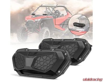 Kemimoto UTV Windshield Vent Kit Polycarbonate Windshield - B0110-10401BK