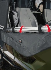 Kemimoto Soft Upper Door Window Cab Enclosure Yamaha Wolverine X4 / SE 2018-2020                                     - B0110-10601BK - Image 4