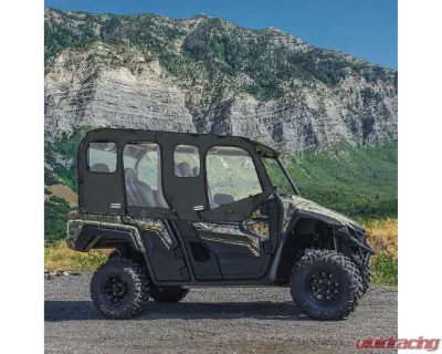 Kemimoto Soft Upper Door Window Cab Enclosure Yamaha Wolverine X4 / SE 2018-2020 - B0110-10601BK