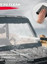 Kemimoto Front Windshield Polaris Ranger 1000                                     - B0110-10901BK - Image 4