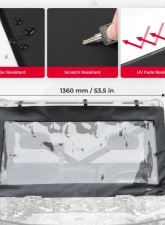 Kemimoto Front Windshield Polaris Ranger 1000                                     - B0110-10901BK - Image 6
