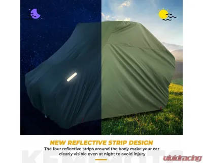 Kemimoto 420D Heavy Duty Vehicle UTV Storage Cover Polaris RZR XP S 1000 / 900 Ranger - B0111-00903GR