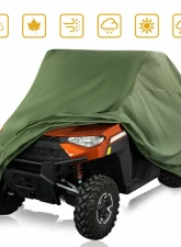 Kemimoto 420D Heavy Duty Vehicle UTV Storage Cover Polaris RZR XP S 1000 / 900 Ranger                                     - B0111-00903GR - Image 7