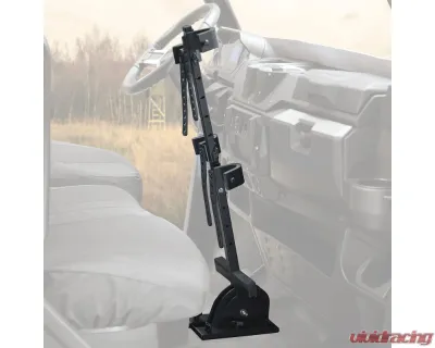 Kemimoto UTV Shotgun Floor Vertical Mount Holder - B0111-01902BK