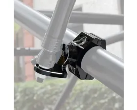 Kemimoto UTV Aluminum Adjustable Quick Flag Mount1.75