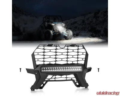 Kemimoto Front Lower Mesh Grill Polaris RZR XP 1000 /900 - B0111-09301BK