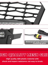Kemimoto Front Lower Mesh Grill Polaris RZR XP 1000 /900                                     - B0111-09301BK - Image 4