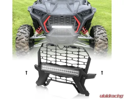 Kemimoto Front Lower Mesh Grill Polaris RZR XP 1000 /900 - B0111-09301BK