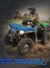 Kemimoto ATV Front Basket Polaris Sportsman                                     - B0111-09501BK - Image 3