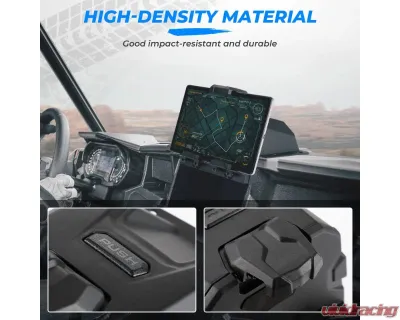 Kemimoto Electric Device Tablet Holder Polaris General 1000 2016-2023 - B0111-11601BK