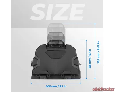 Kemimoto Electric Device Tablet Holder Polaris General 1000 2016-2023 - B0111-11601BK