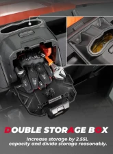 Kemimoto Tablet Holder Electric Device GPS Mount Polaris Ranger 2018-2023                                     - B0111-11701BK - Image 4