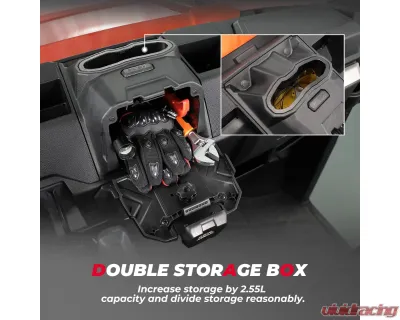 Kemimoto Tablet Holder Electric Device GPS Mount Polaris Ranger 2018-2023 - B0111-11701BK
