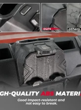 Kemimoto Tablet Holder Electric Device GPS Mount Polaris Ranger 2018-2023                                     - B0111-11701BK - Image 5