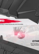 Kemimoto Combination Hard Roof Top Can-Am Maverick X3 Max                                     - B0112-00702BK - Image 2