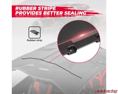 Kemimoto Combination Hard Roof Top Can-Am Maverick X3 Max - B0112-00702BK