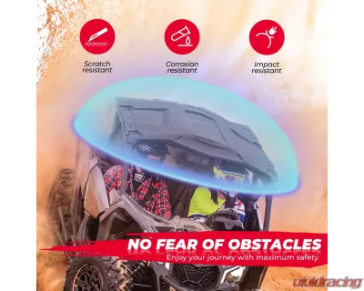 Kemimoto Combination Hard Roof Top Can-Am Maverick X3 Max - B0112-00702BK