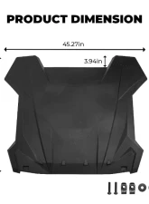 Kemimoto Sport Roof Top Polaris RZR XP 1000 / 900                                     - B0112-02801BK - Image 6