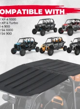 Kemimoto Hard Roof Polaris RZR XP 4                                     - B0112-03101BK - Image 2
