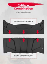 Kemimoto Plastic hard Roof Can-Am Maverick X3                                     - B0112-03301BK - Image 2