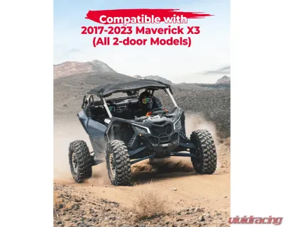 Kemimoto Plastic hard Roof Can-Am Maverick X3 - B0112-03301BK