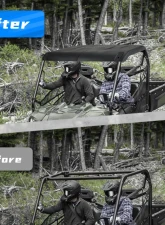 Kemimoto Plastic Hard Roof Top Polaris Ranger Mid Size 570 / 500 / EV / ETX 1000 2015-2022                                     - B0112-03501BK - Image 4