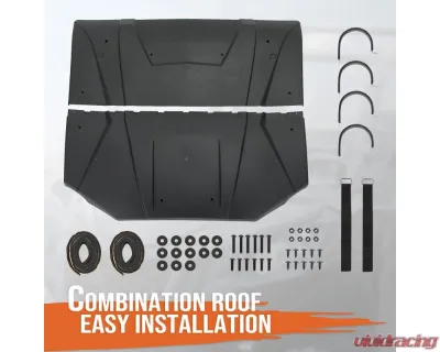 Kemimoto Hard Roof Can-Am Maverick Sport Trail Commander - B0112-03701BK