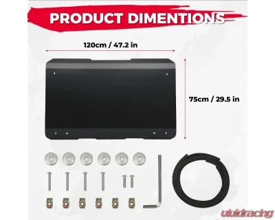 Kemimoto Aluminum Roof Top CFMOTO Zce 950 SPORT / HO SPORT / HO EX 1000 SPORT - B0112-04101BK