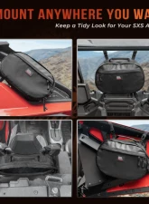 Kemimoto UTV Drive Belt Storage Bag                                     - B0113-08301BK - Image 3