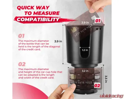 Kemimoto Cup Holder Universal - B0113-08403BK