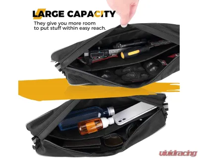 Kemimoto Rear Corner Bag Polaris RZR Turbo / XP 1000 - B0113-08901BK