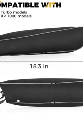 Kemimoto Rear Corner Bag Polaris RZR Turbo / XP 1000                                     - B0113-08901BK - Image 6