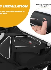 Kemimoto Rear Door Bags Polaris RZR PRO XP 4 2020+                                     - B0113-09001BK - Image 2