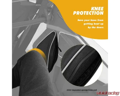 Kemimoto Rear Door Bags Polaris RZR PRO XP 4 2020+ - B0113-09001BK